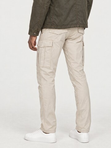 yazubi Regular Cargo Pants 'Jayden' in Beige
