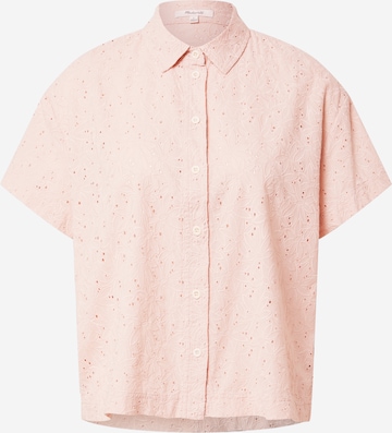 Madewell Blouse in Roze: voorkant