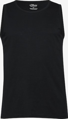 T-Shirt s.Oliver en noir : devant