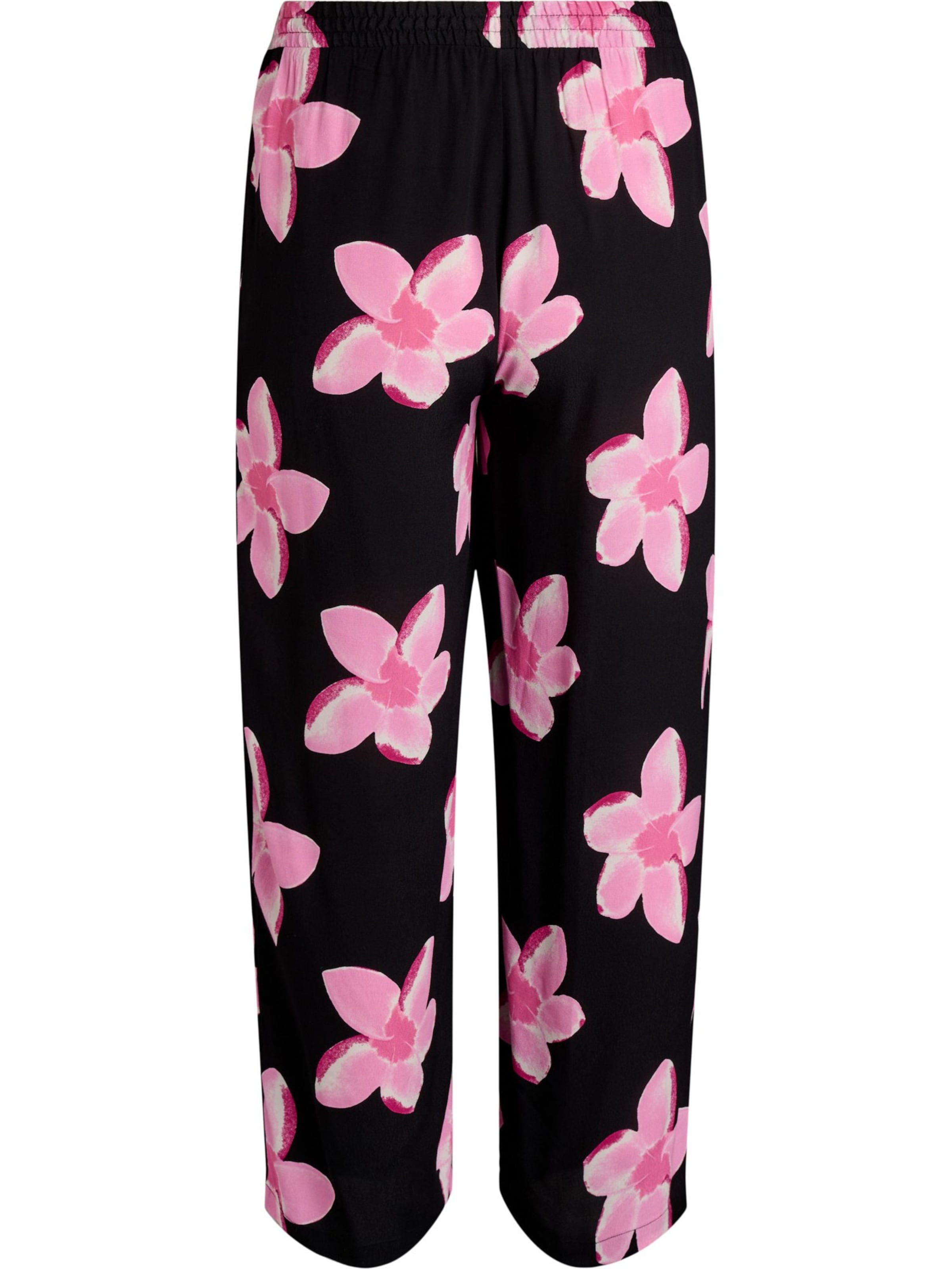 Zizzi Свободный крой Штаны 'Bella' в Черный