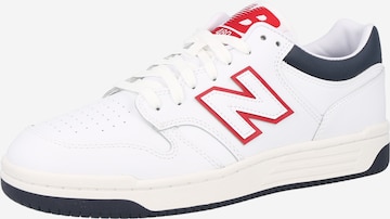 Sneaker low '480' de la new balance pe alb: față