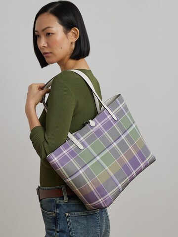 Cabas Lauren Ralph Lauren en blanc
