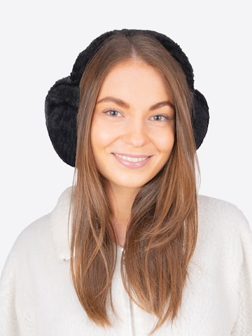 Seasons of April Ohrenwärmer 'Ophelia' in Schwarz: Vorderseite