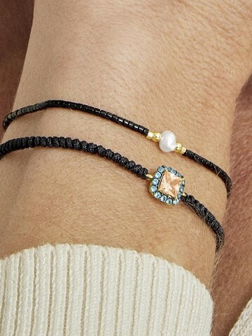 Braccialetto 'Isrha' di Luxenter in nero