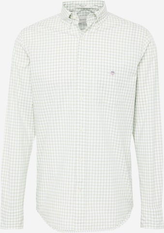 GANT Button Up Shirt in Green: front