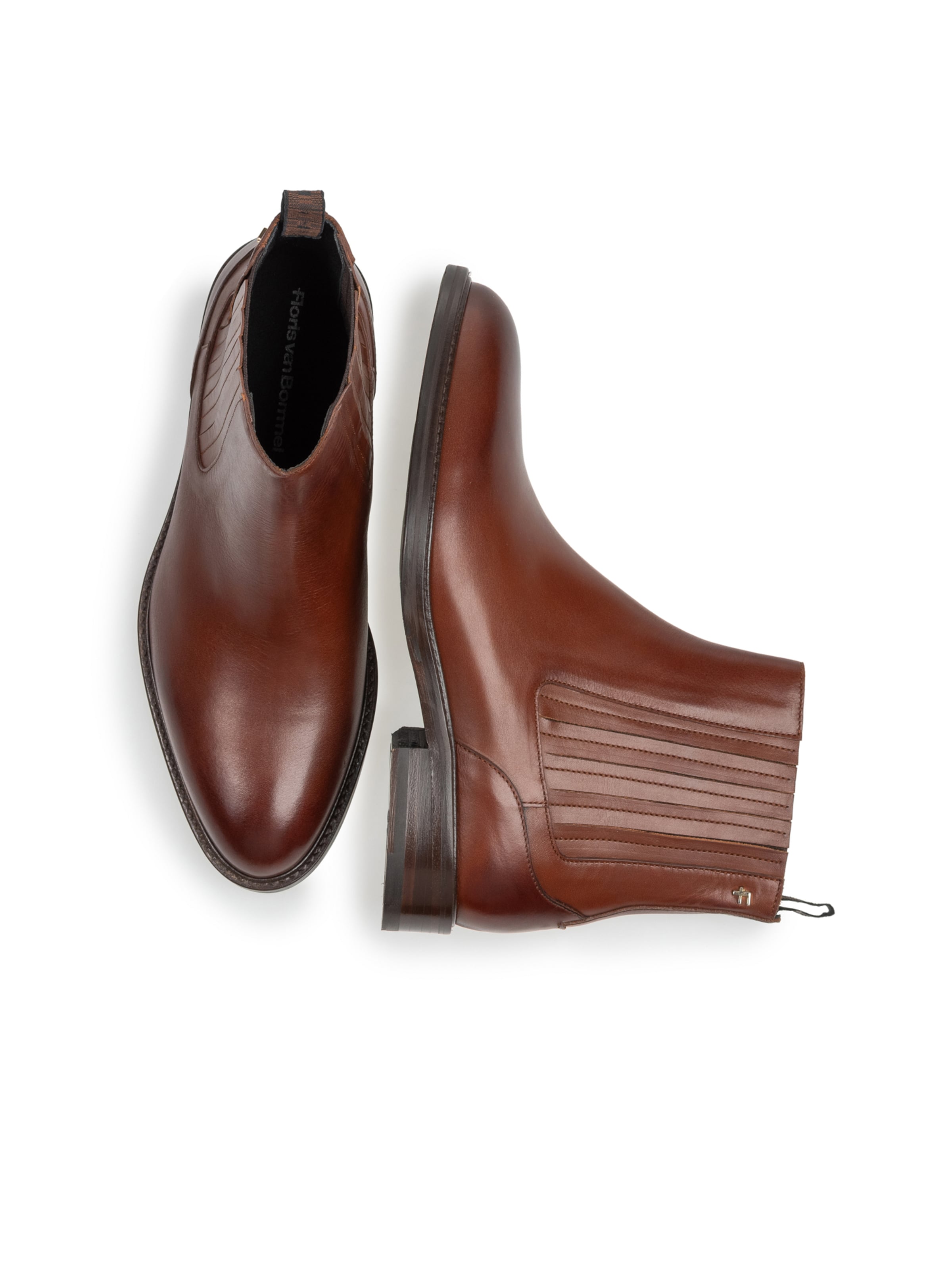 Boots chelsea ' ZELMI 02 ' di Floris van Bommel in marrone