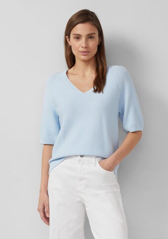 s.Oliver Trui in Blauw: voorkant