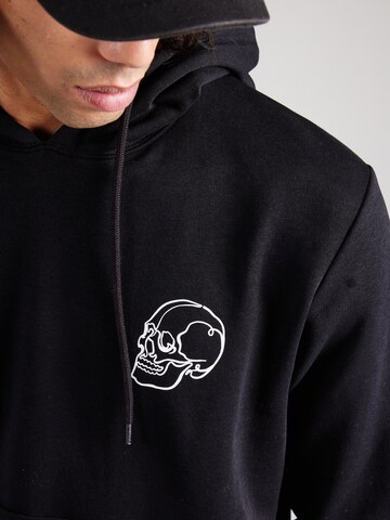 JACK & JONES Sweatshirt 'JORBRADLEY FRANK' in Schwarz