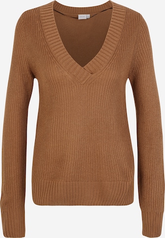 VILA Sweater in Brown: front