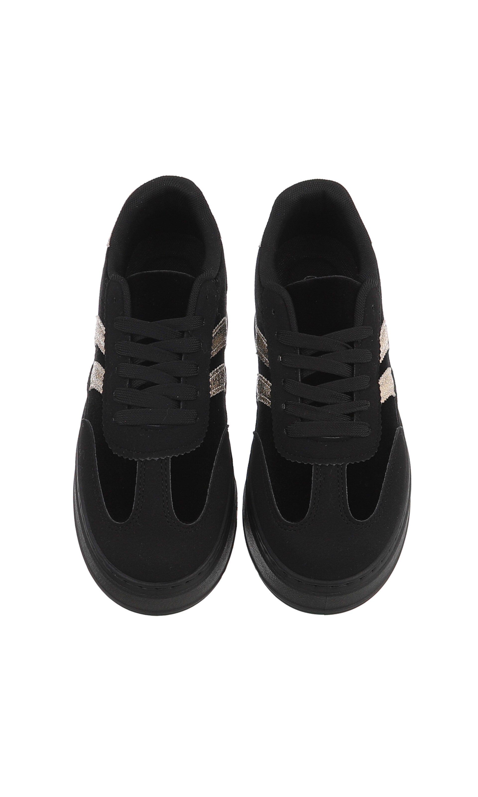 Ital-Design Sneaker in Schwarz