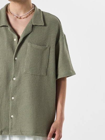 Camicia 'Thrift' VAMOS CLO di colore oliva, Visualizzazione prodotti