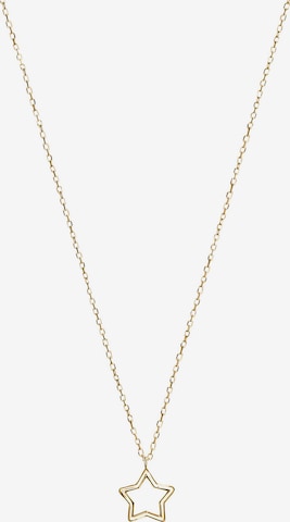 FAVS Necklace in Gold: front