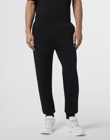 Plein Sport - Tapered Pantalón en negro: frente