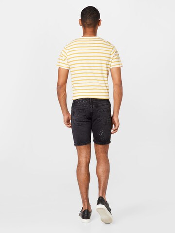 BRAVE SOUL Regular Shorts 'OREGON' in Schwarz