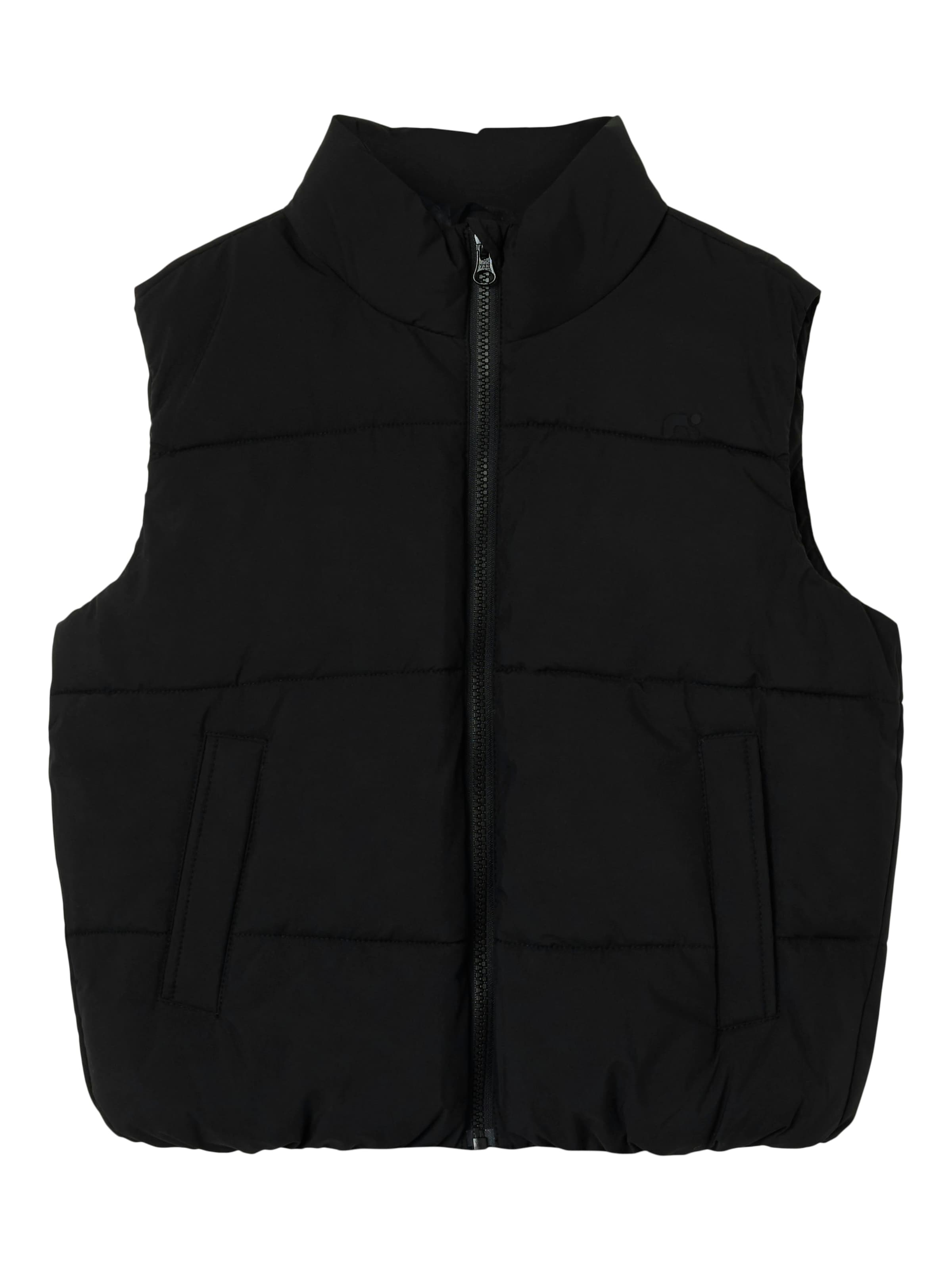 NAME IT Vest 'NKMMaket', värv must: eest vaates