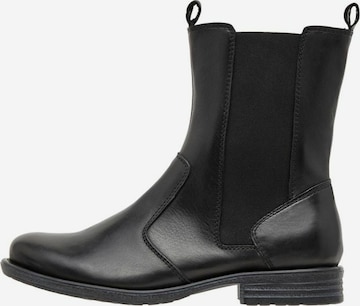 Chelsea Boots Bianco en noir : devant