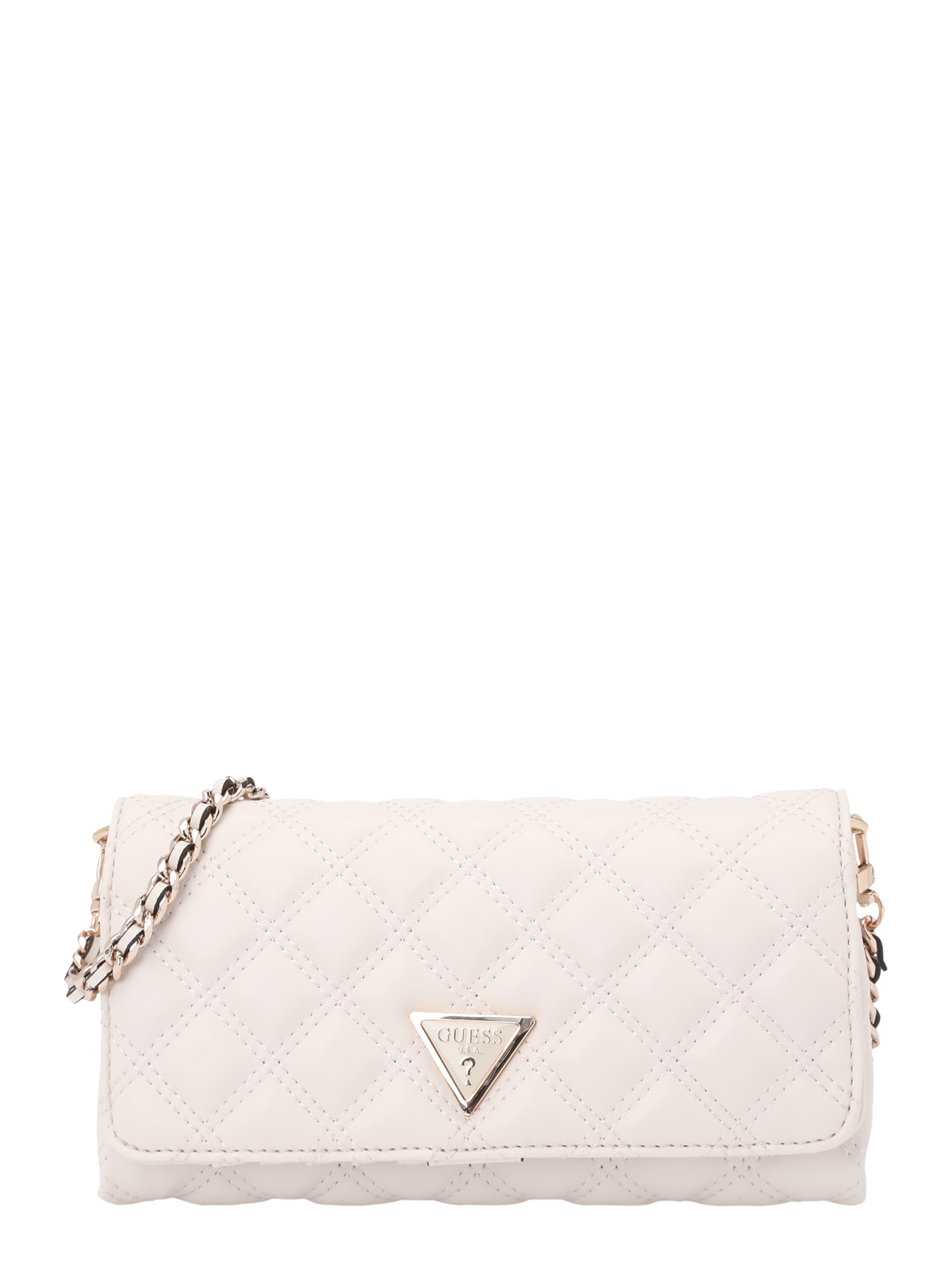 GUESS Crossbody bag 'GIULLY II XBODY FLAP ORGANIZER' in White: front