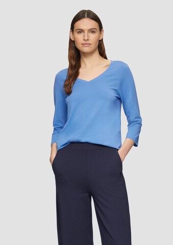 s.Oliver Shirt in Blau: Vorderseite