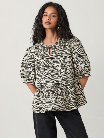 Next Blouse in Beige: voorkant