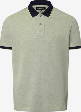 Andrew James Shirt in Groen: voorkant