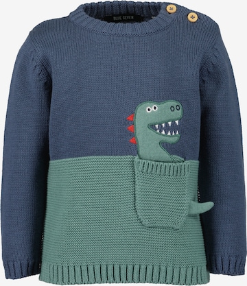 mėlyna BLUE SEVEN Megztinis: priekis