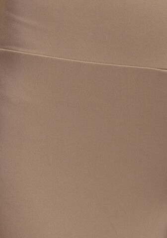 LASCANA Wide Leg Pyjamahose in Grau