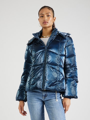 GUESS Winter Jacket 'PALOMA' in Blue: front