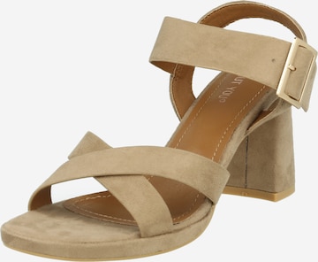 ABOUT YOU Sandaal 'Jolien' in Beige: voorkant