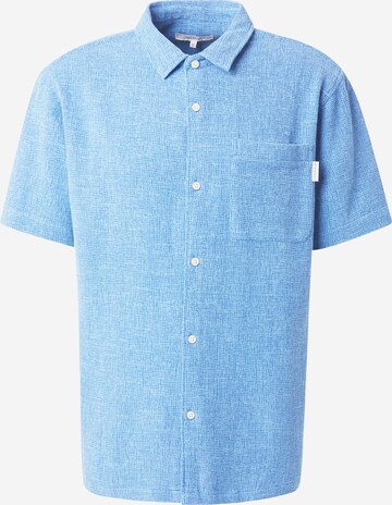 Iriedaily - Comfort Fit Camisa 'Sammy Summer' em azul: frente