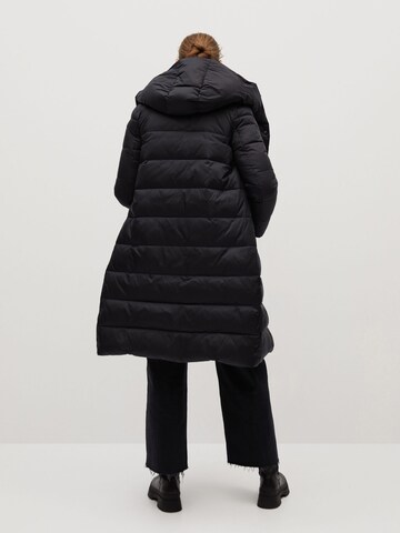 MANGO Mantel 'Oslo' in Schwarz