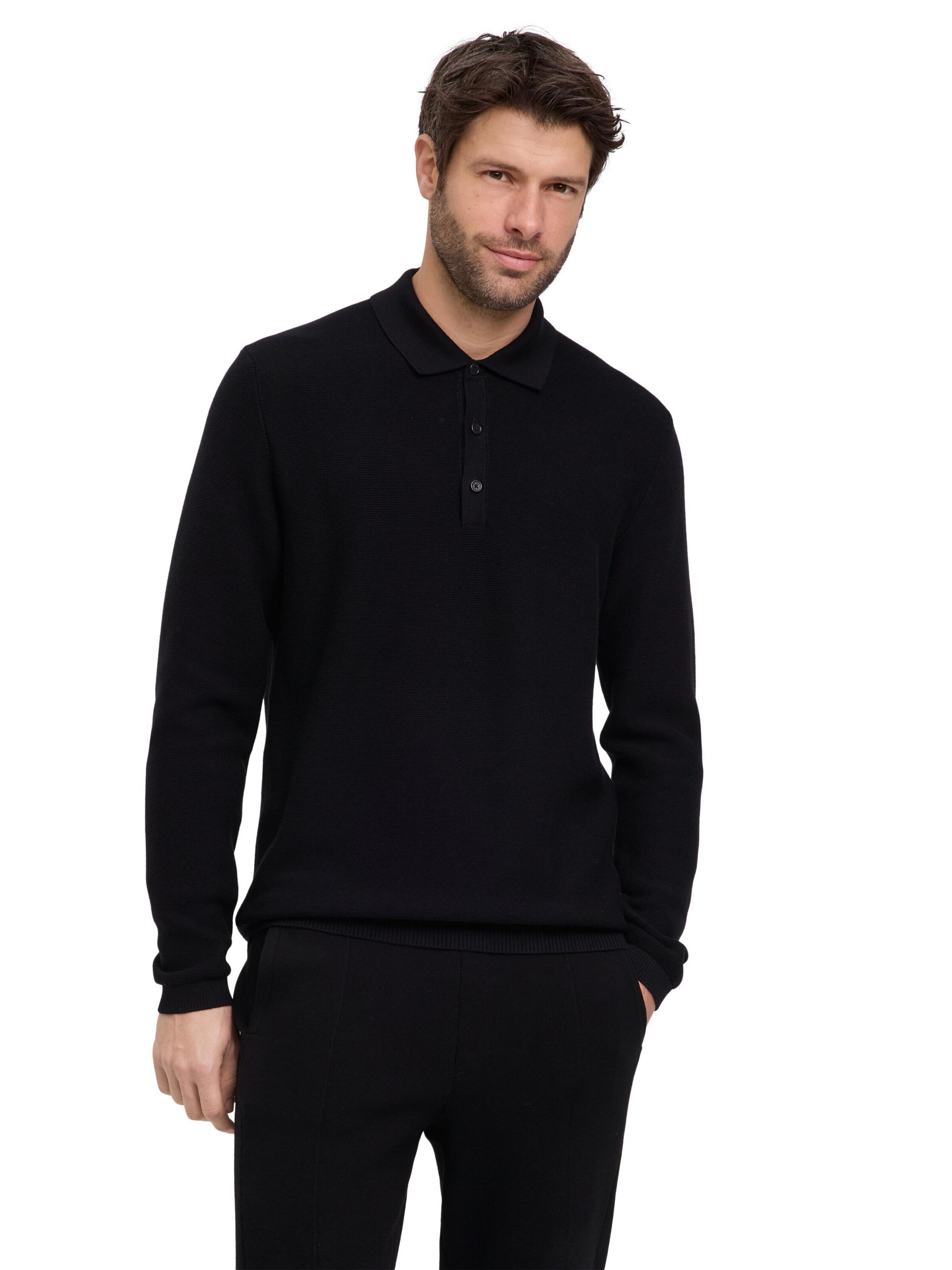 FALKE Pullover‌‌ in Schwarz: Vorderseite