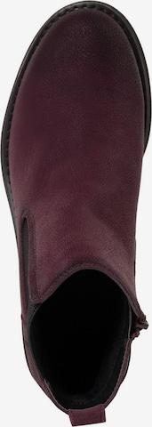 JANA Chelsea boots in Rood