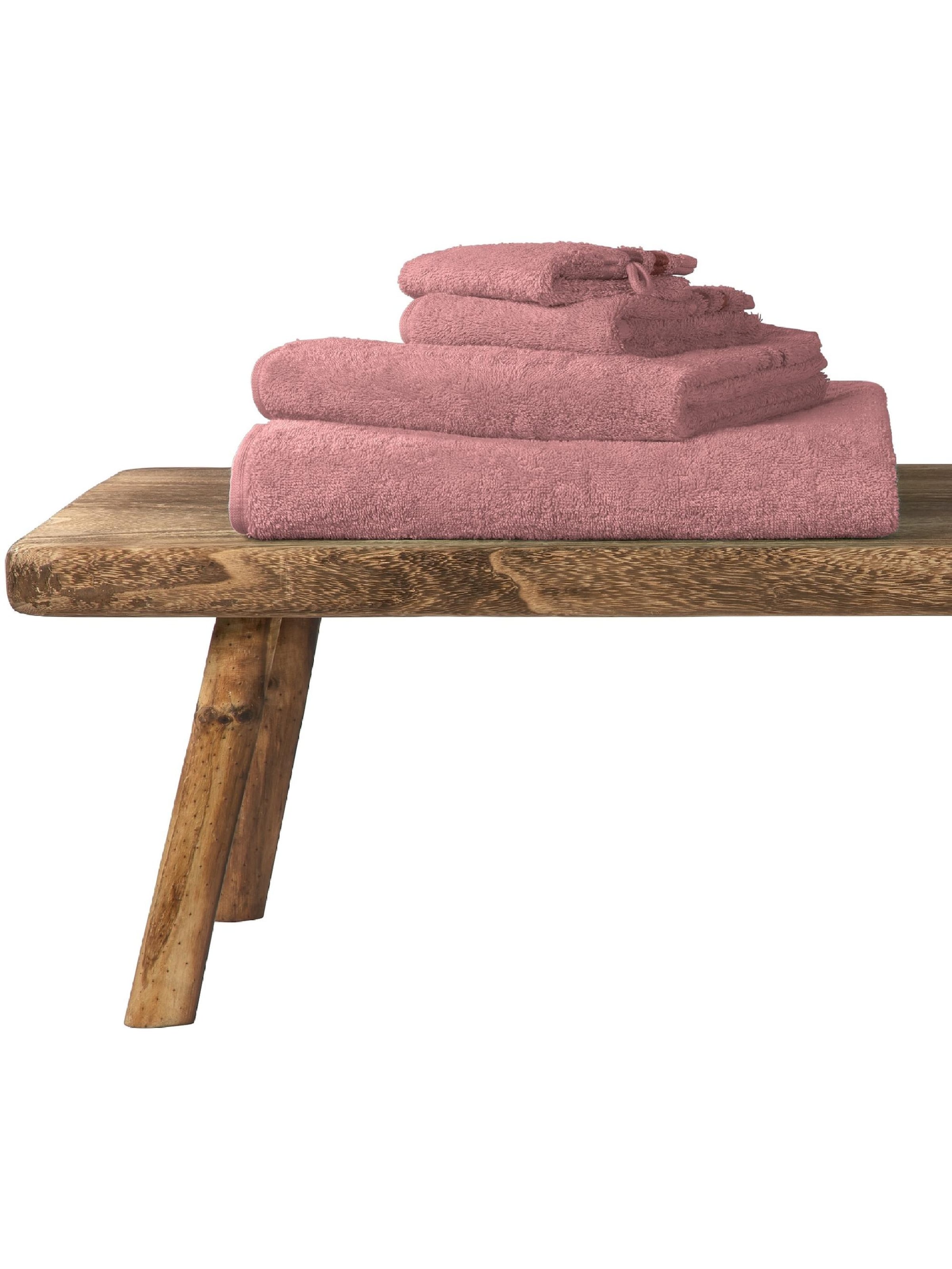 SCHIESSER Towel 'Skyline Color' in Pink