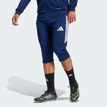 Slimfit Pantaloni sportivi 'Tiro26 League' di ADIDAS PERFORMANCE in blu: frontale
