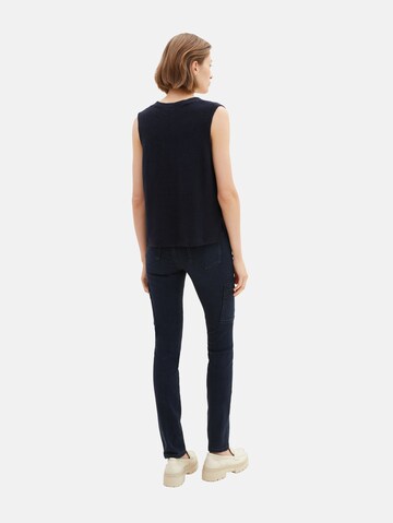 Coupe slim Jean 'Alexa' TOM TAILOR en bleu