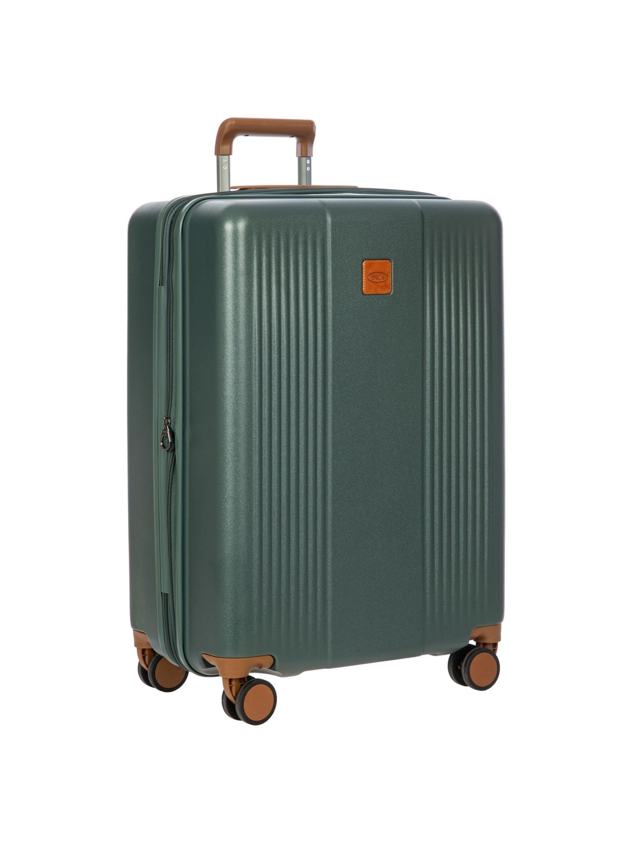Bric's Trolley 'Ferrara'‌‌‌‌ in Grün: Vorderseite