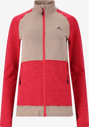 Whistler Athletic Fleece Jacket 'Nevados' in Red: front