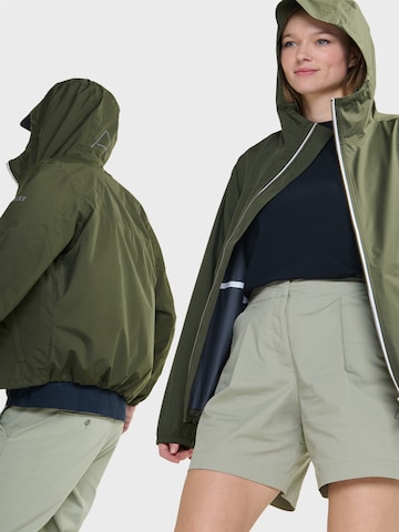AIGLE Funktionsjakke 'Rainpack 70' i grøn: forside