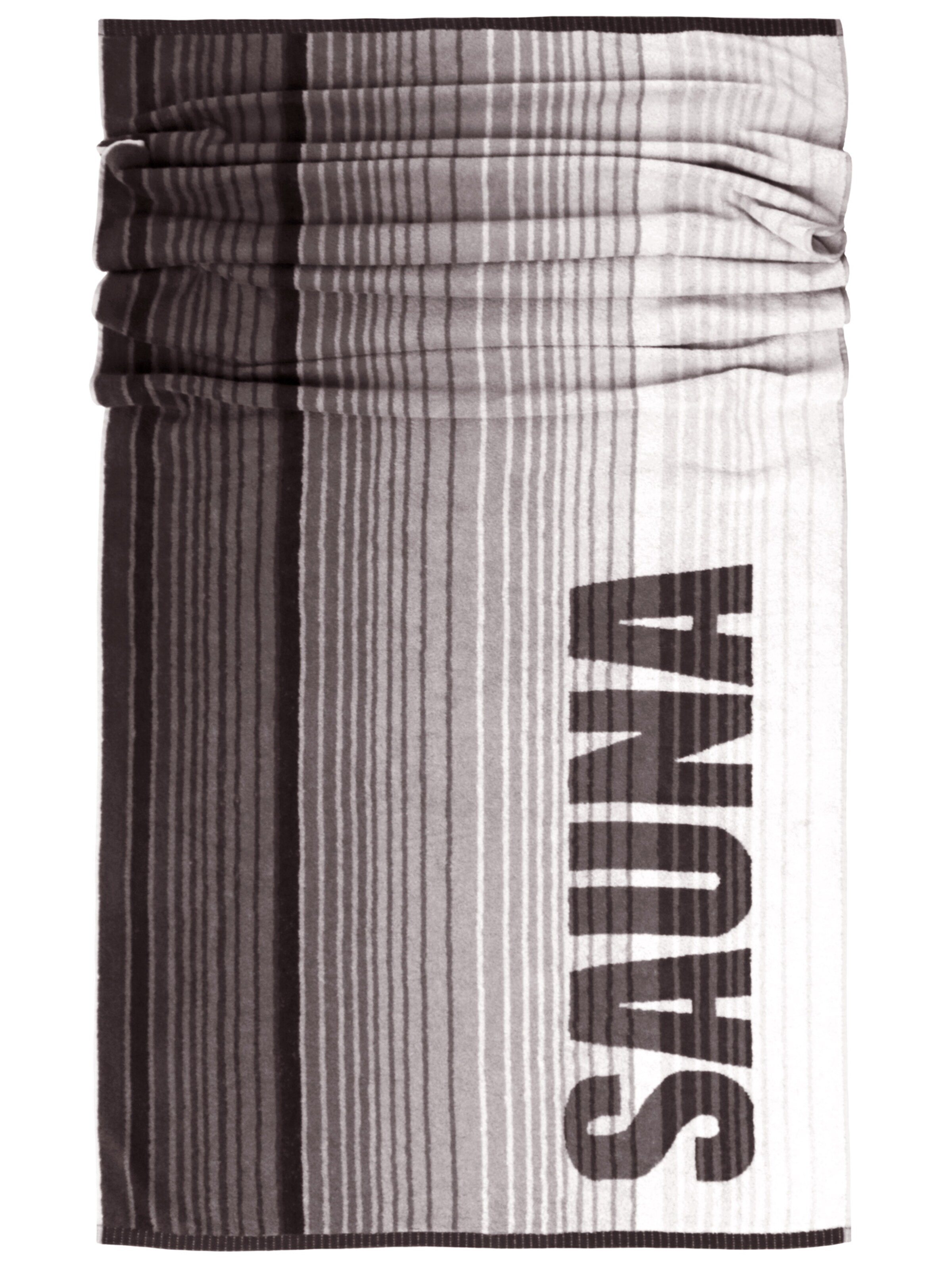 Lashuma Towel 'Oslo' in Grey: front
