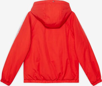 TOMMY HILFIGER Between-Season Jacket 'Varsity ' in Red