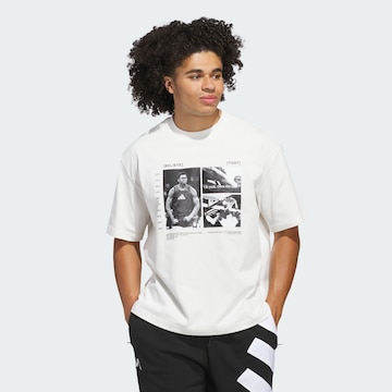 ADIDAS PERFORMANCE Performance shirt 'Anthony Edwards' in White: front