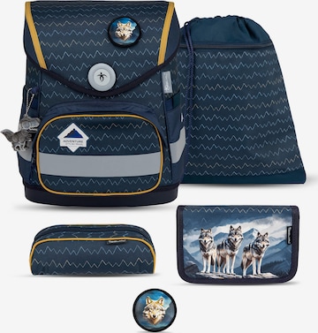Belmil Backpack in Blue: front