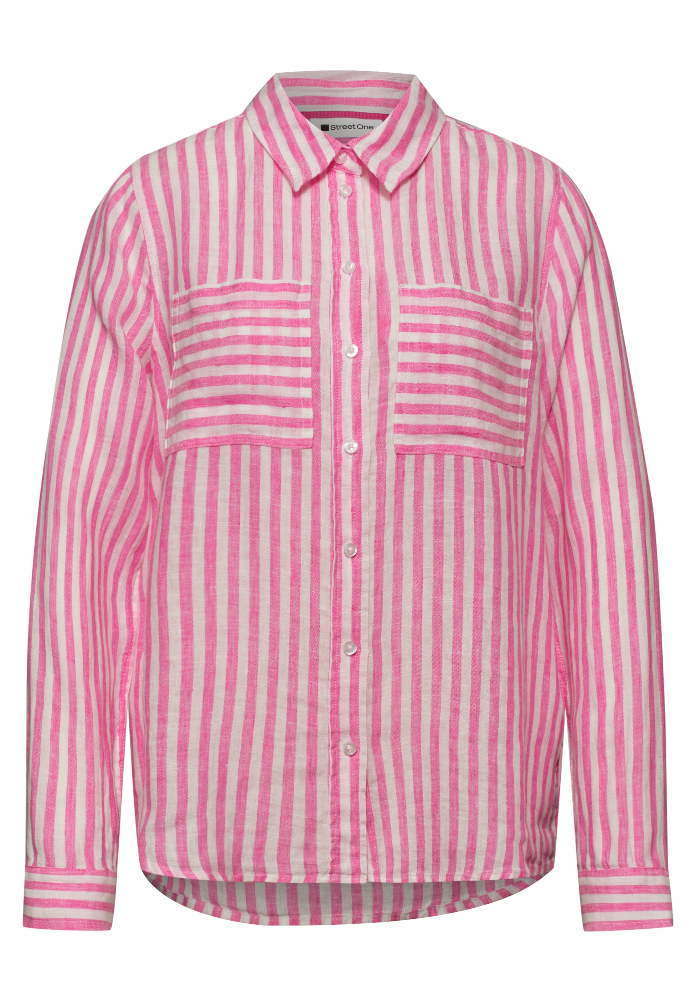 STREET ONE Bluse in Pink: Vorderseite