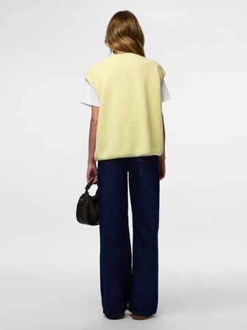 PIECES Vest 'PCKATTY' in Yellow
