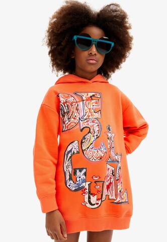 Desigual Kleid in Orange: Vorderseite