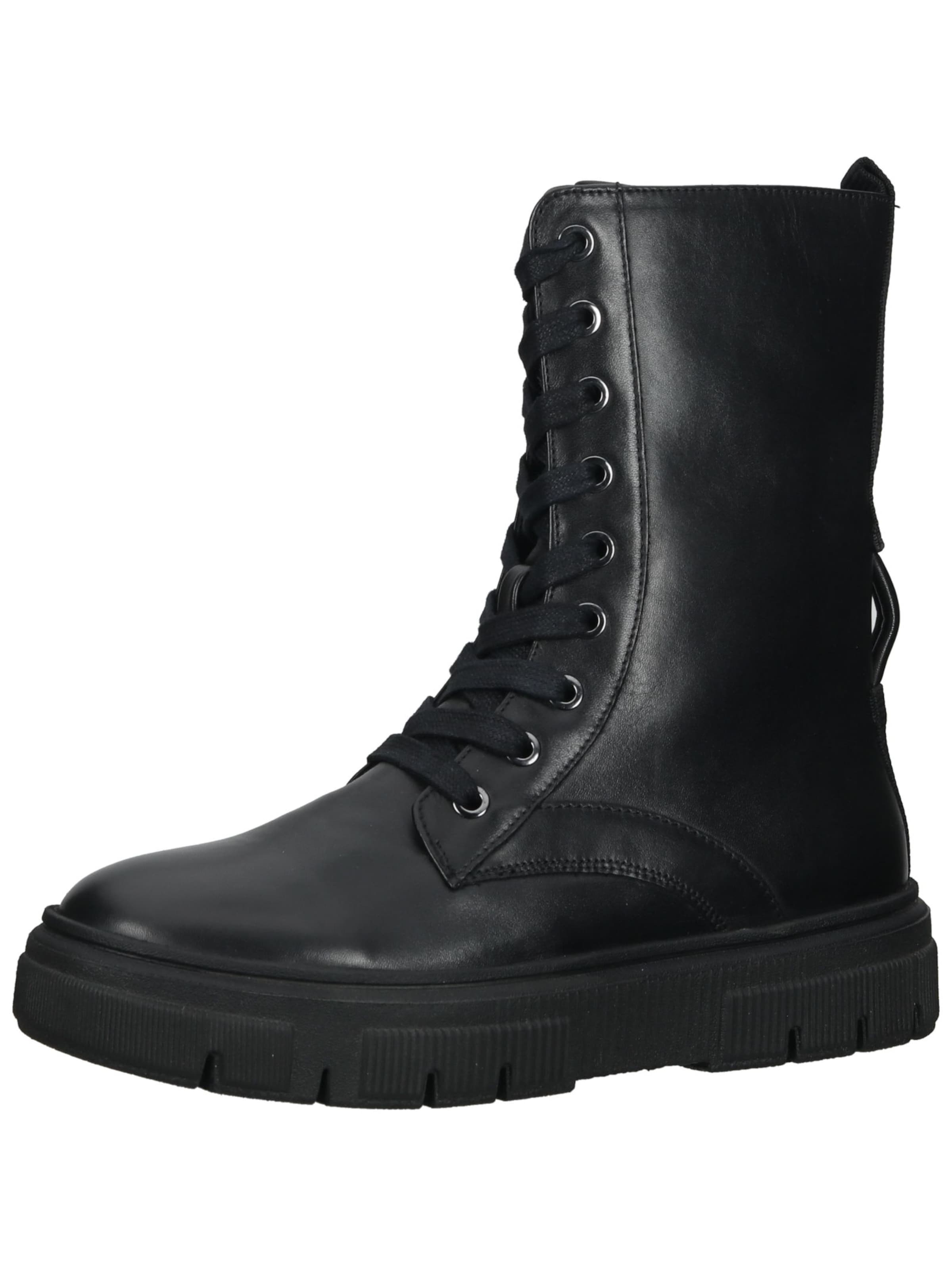 Bottines à lacets GEOX en noir : devant