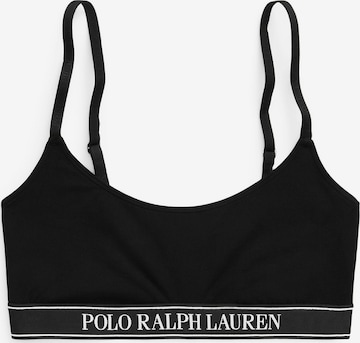 Polo Ralph Lauren Bra 'Essentials' in Black: front