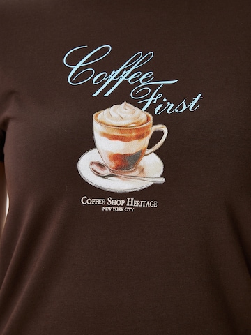 Happiness İstanbul Majica | rjava barva