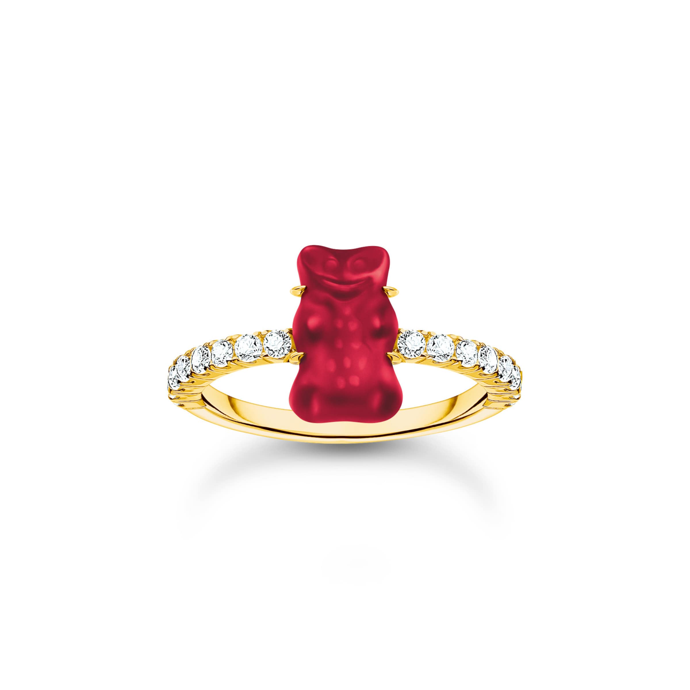 Thomas Sabo Ring in Gold: Vorderseite