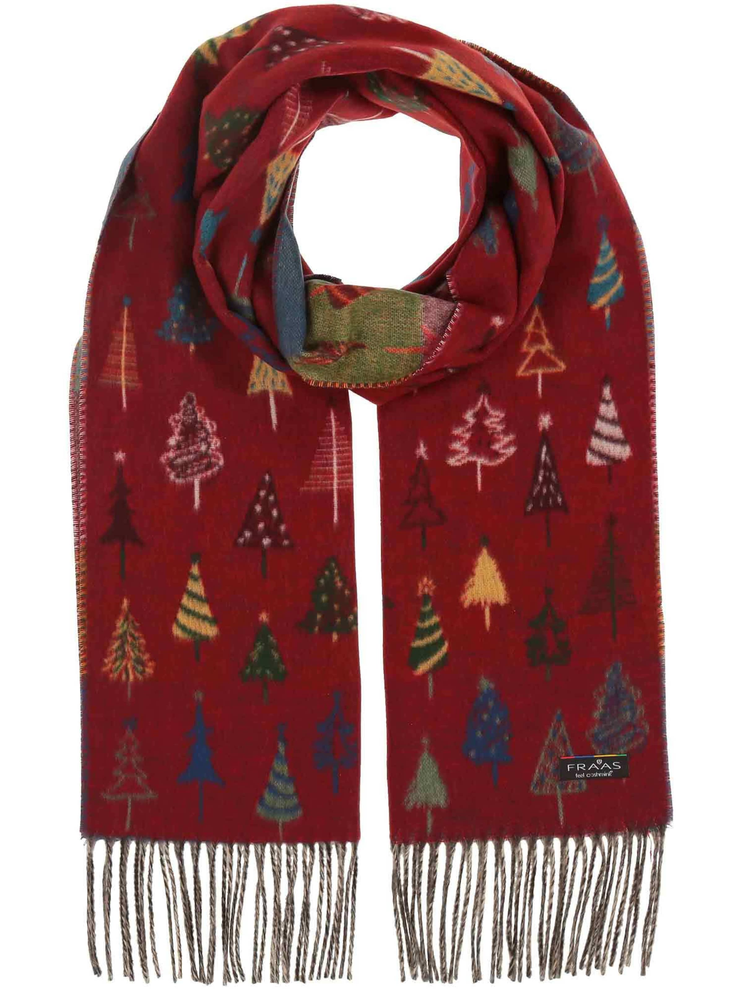 FRAAS Schal in Rot: Vorderseite